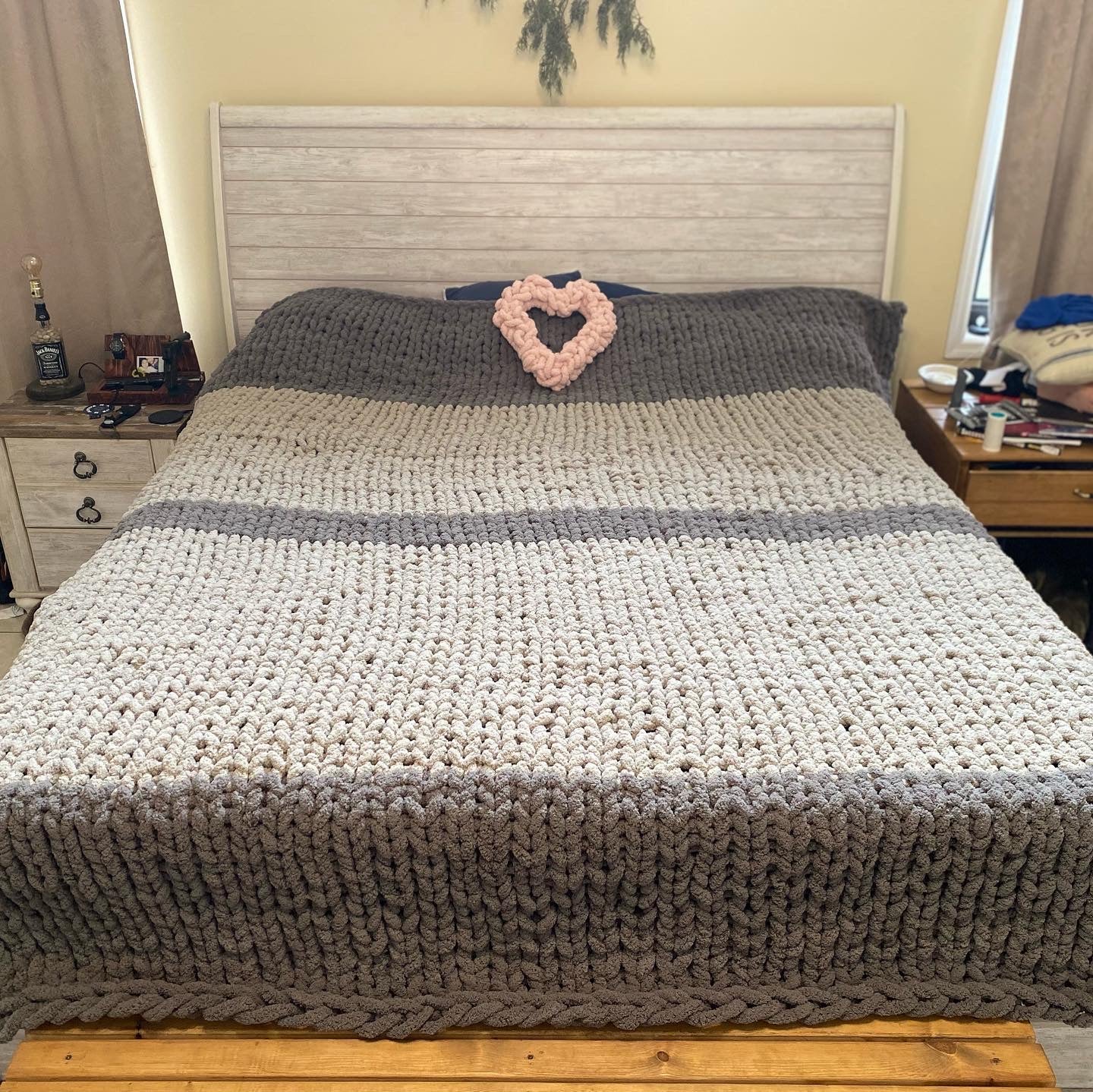 Chunky Knit Blanket- Multiple Colors