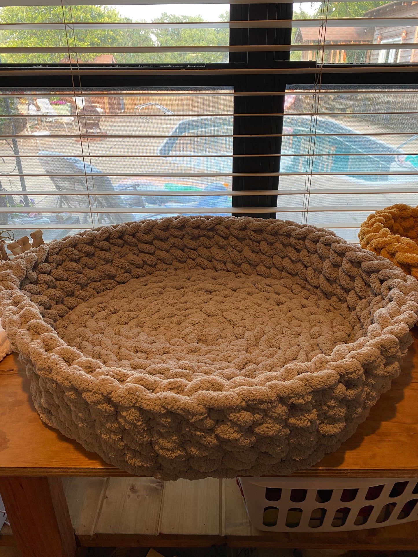 Chunky Knit Pet Beds