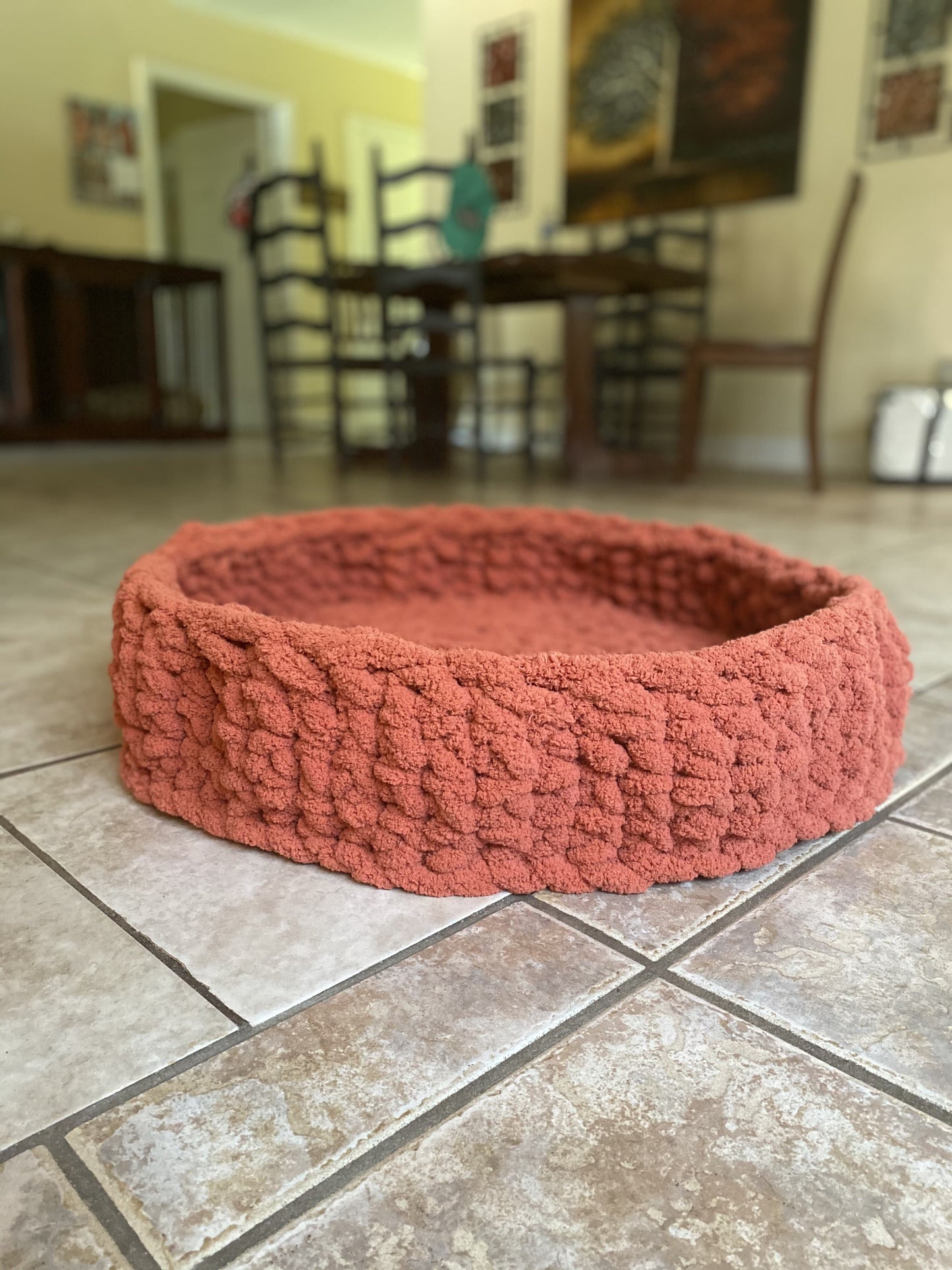 Chunky Knit Pet Beds