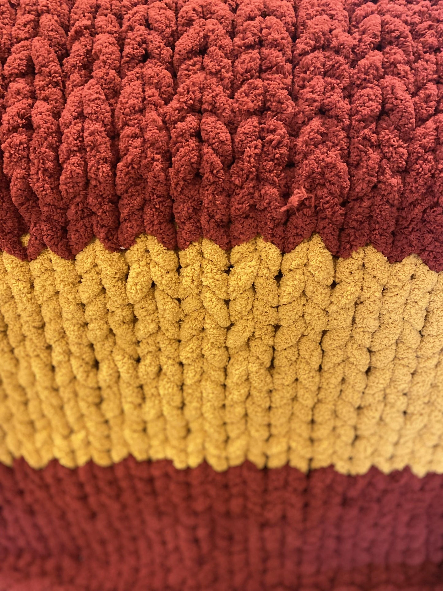 Chunky Knit Blanket- Multiple Colors